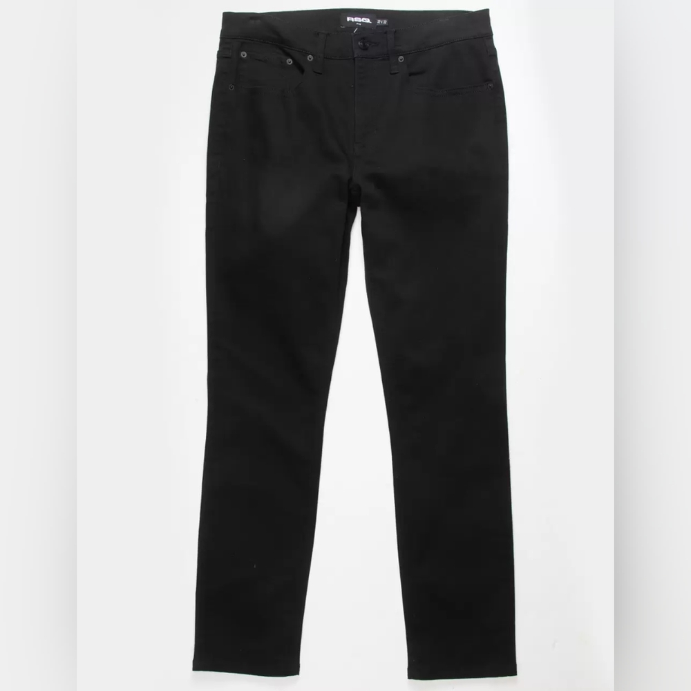 RSQ Black London Skinny Jeans 34 x 32
